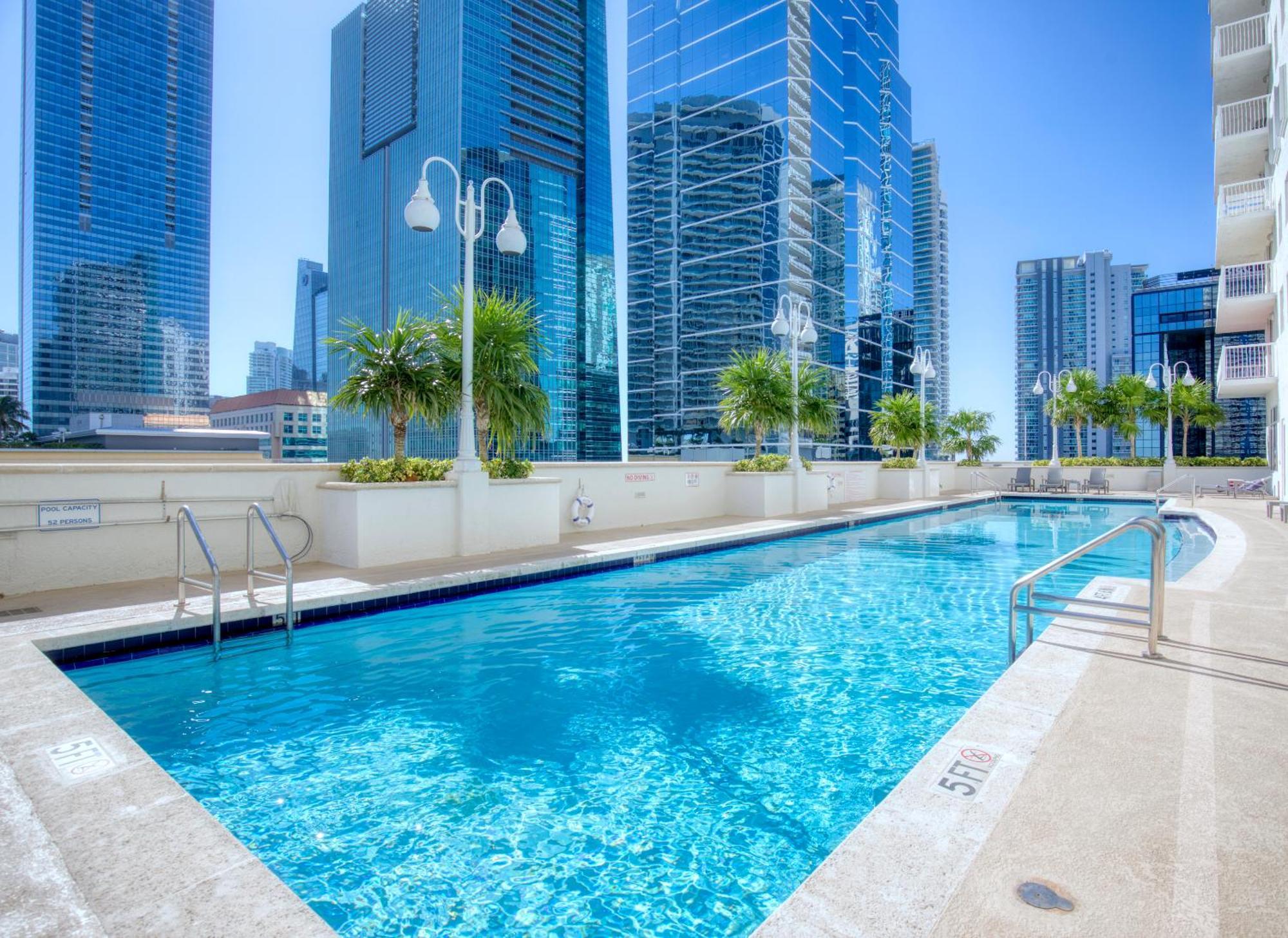 Oceanside Penthouse Apartment In Brickell Miami, Pool, Free Parking Exteriér fotografie
