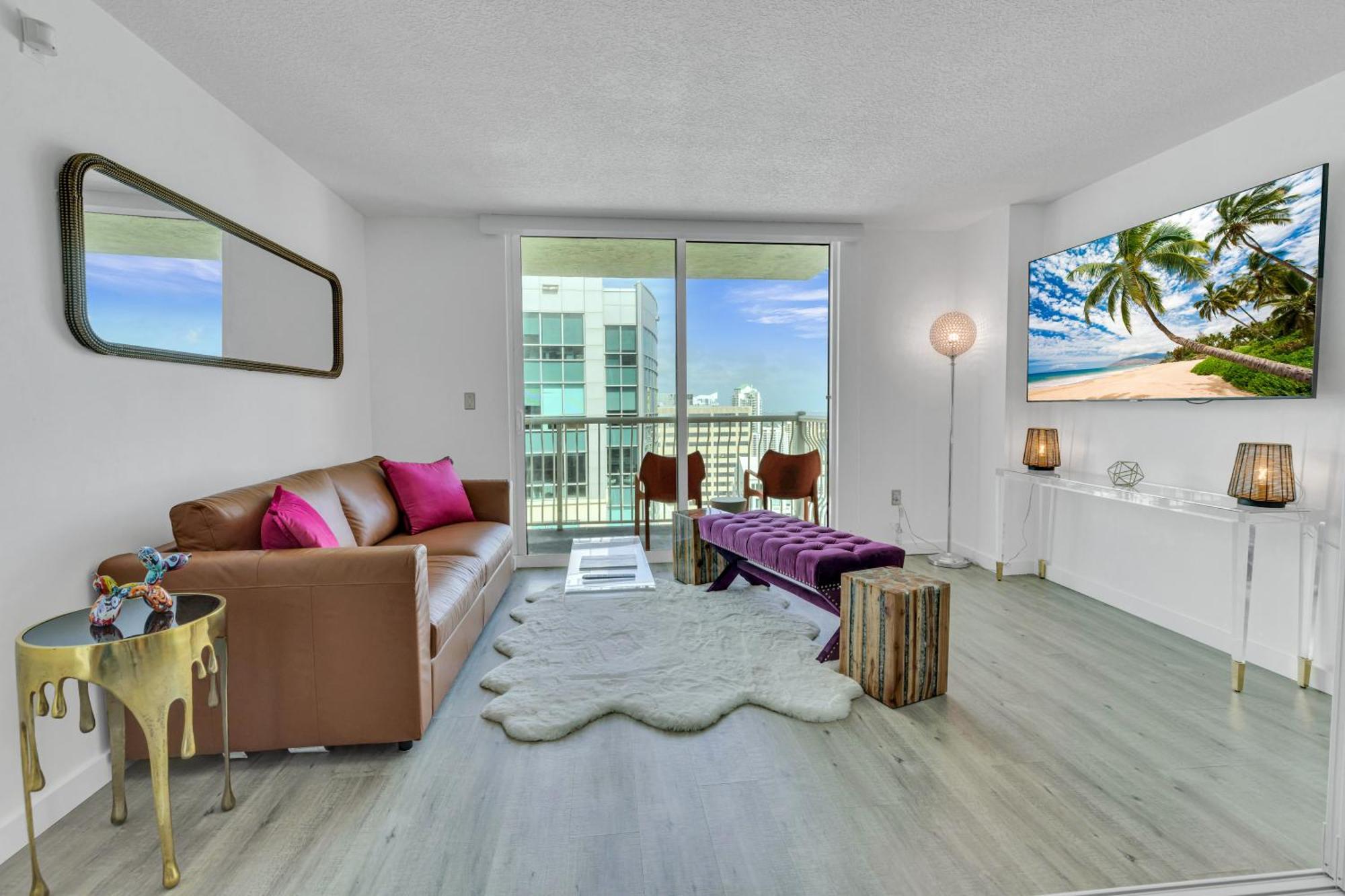 Oceanside Penthouse Apartment In Brickell Miami, Pool, Free Parking Exteriér fotografie
