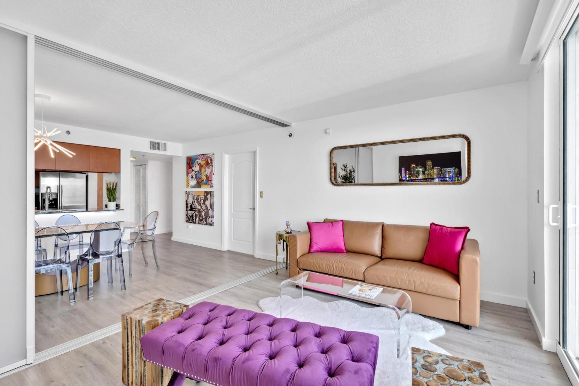 Oceanside Penthouse Apartment In Brickell Miami, Pool, Free Parking Exteriér fotografie
