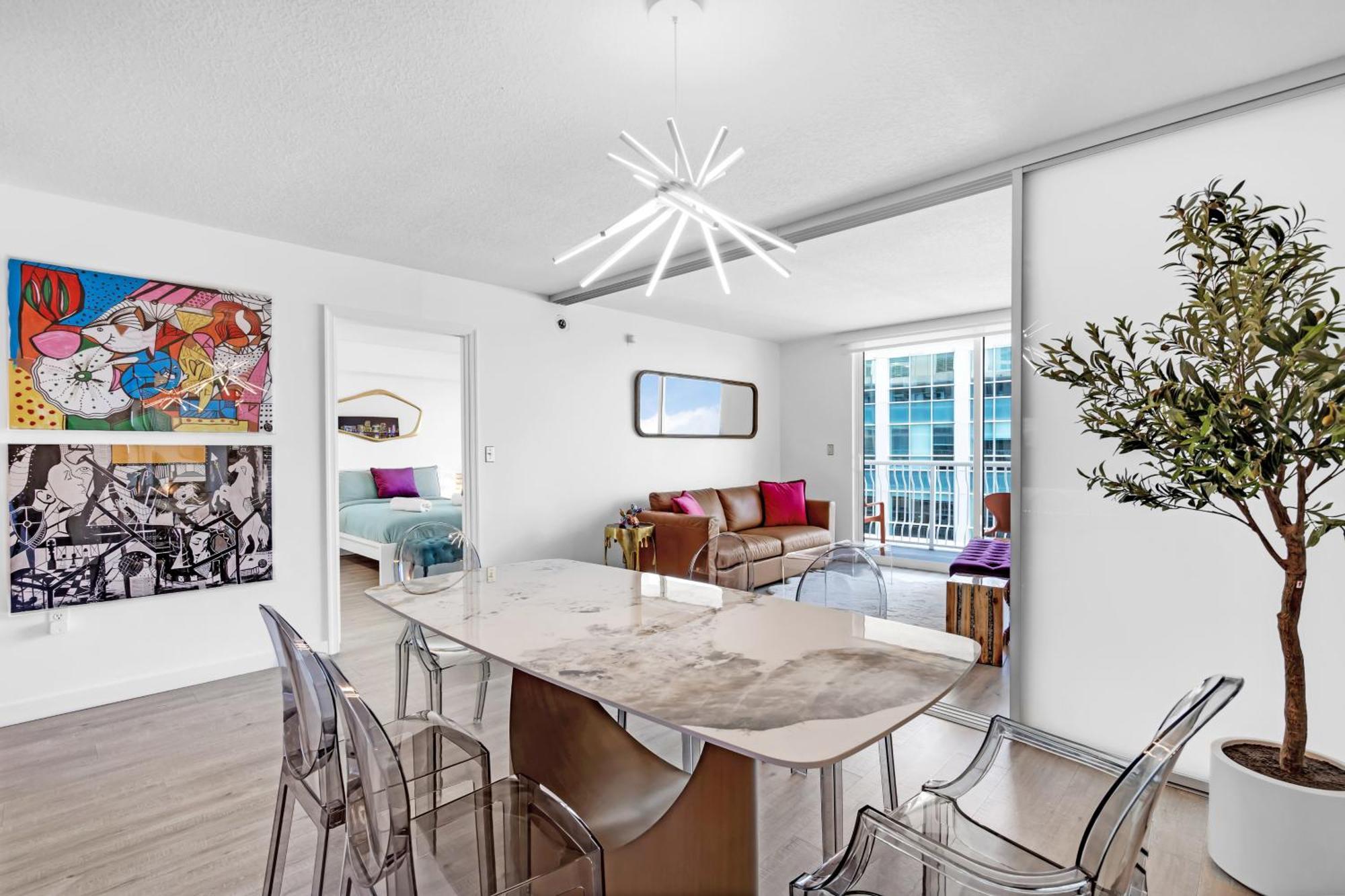 Oceanside Penthouse Apartment In Brickell Miami, Pool, Free Parking Exteriér fotografie