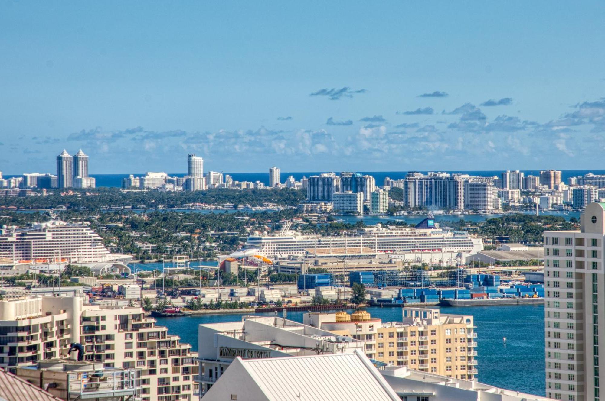 Oceanside Penthouse Apartment In Brickell Miami, Pool, Free Parking Exteriér fotografie