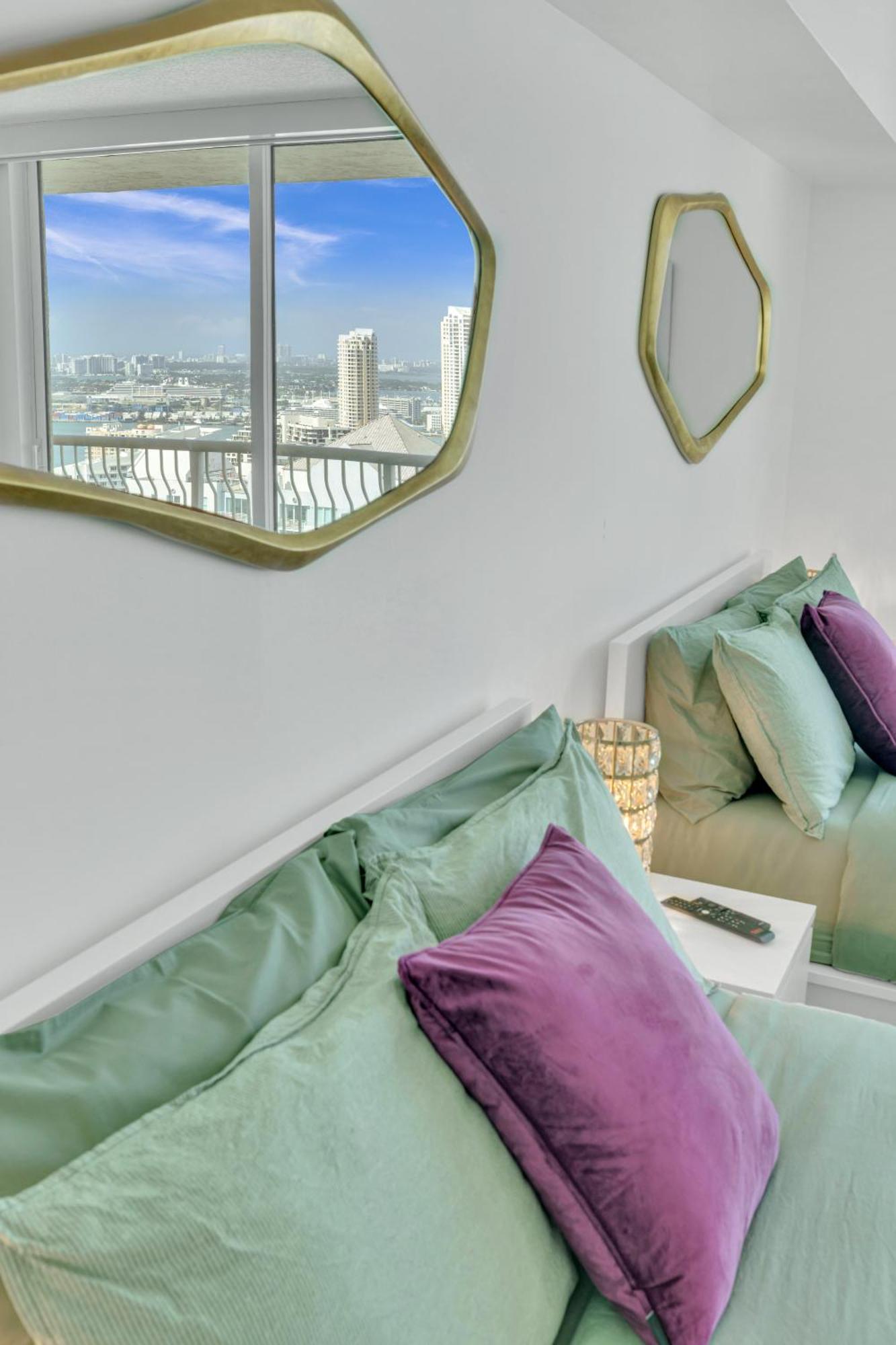 Oceanside Penthouse Apartment In Brickell Miami, Pool, Free Parking Exteriér fotografie