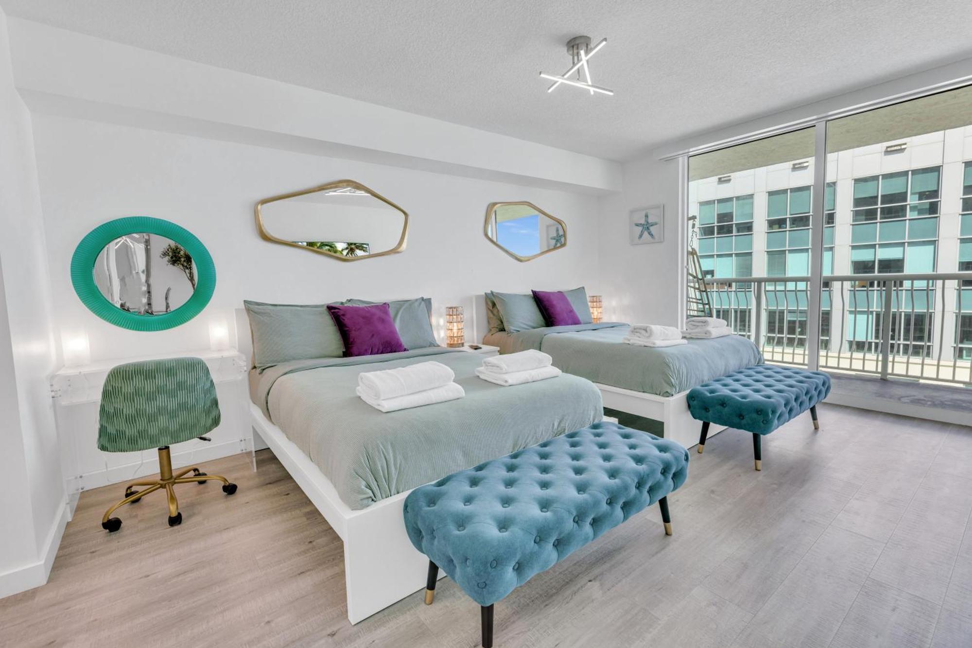 Oceanside Penthouse Apartment In Brickell Miami, Pool, Free Parking Exteriér fotografie