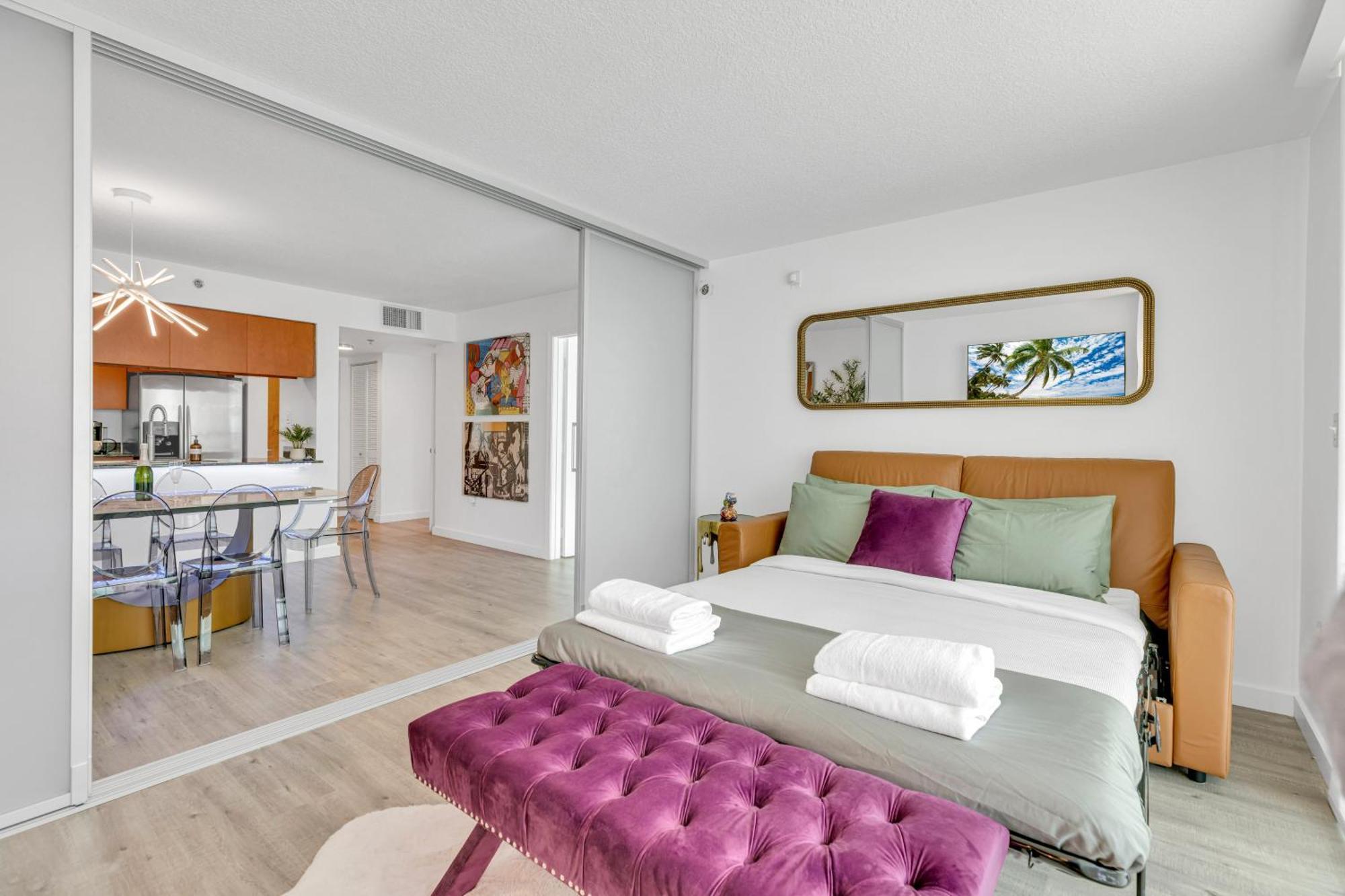Oceanside Penthouse Apartment In Brickell Miami, Pool, Free Parking Exteriér fotografie