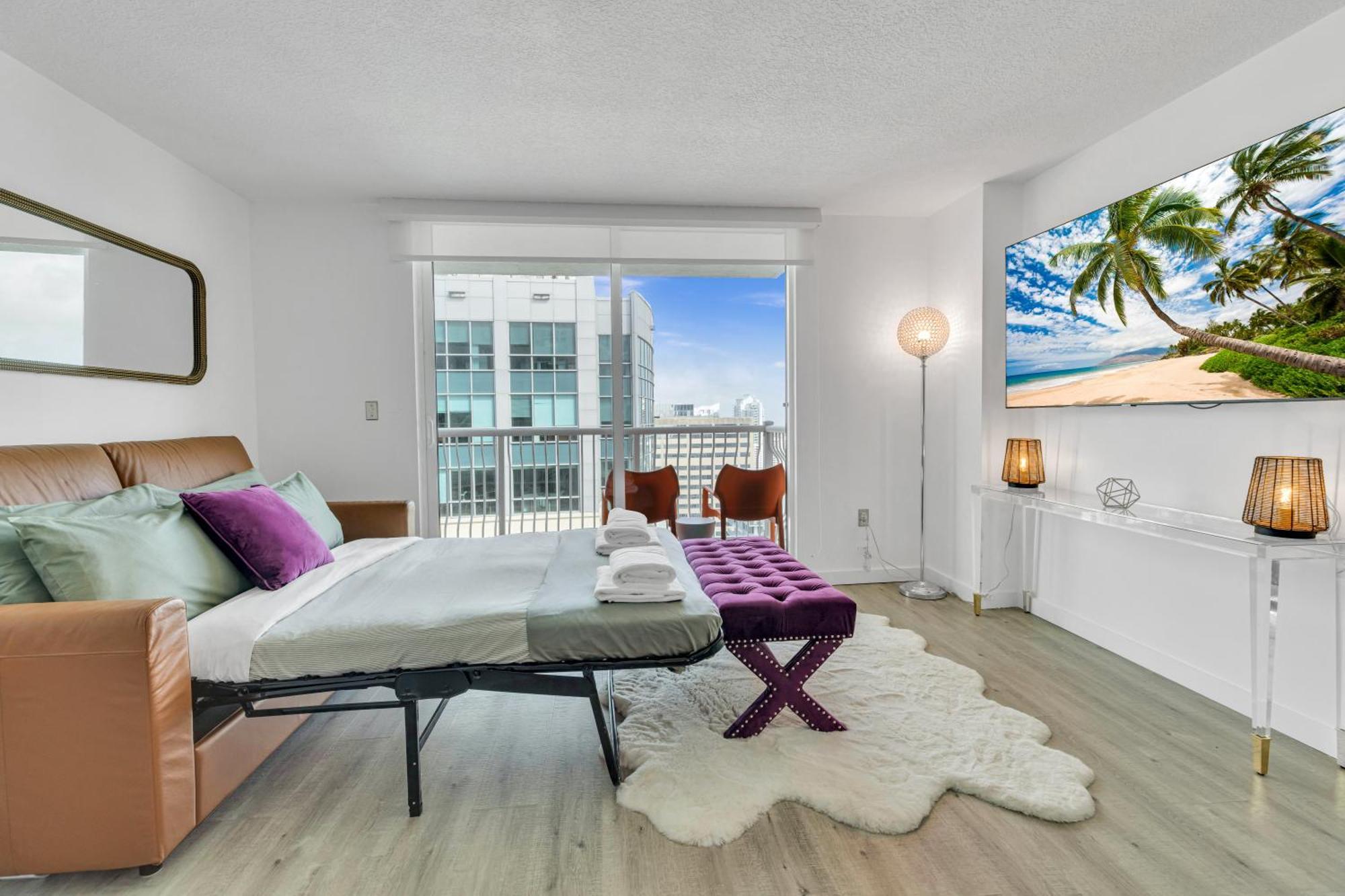 Oceanside Penthouse Apartment In Brickell Miami, Pool, Free Parking Exteriér fotografie