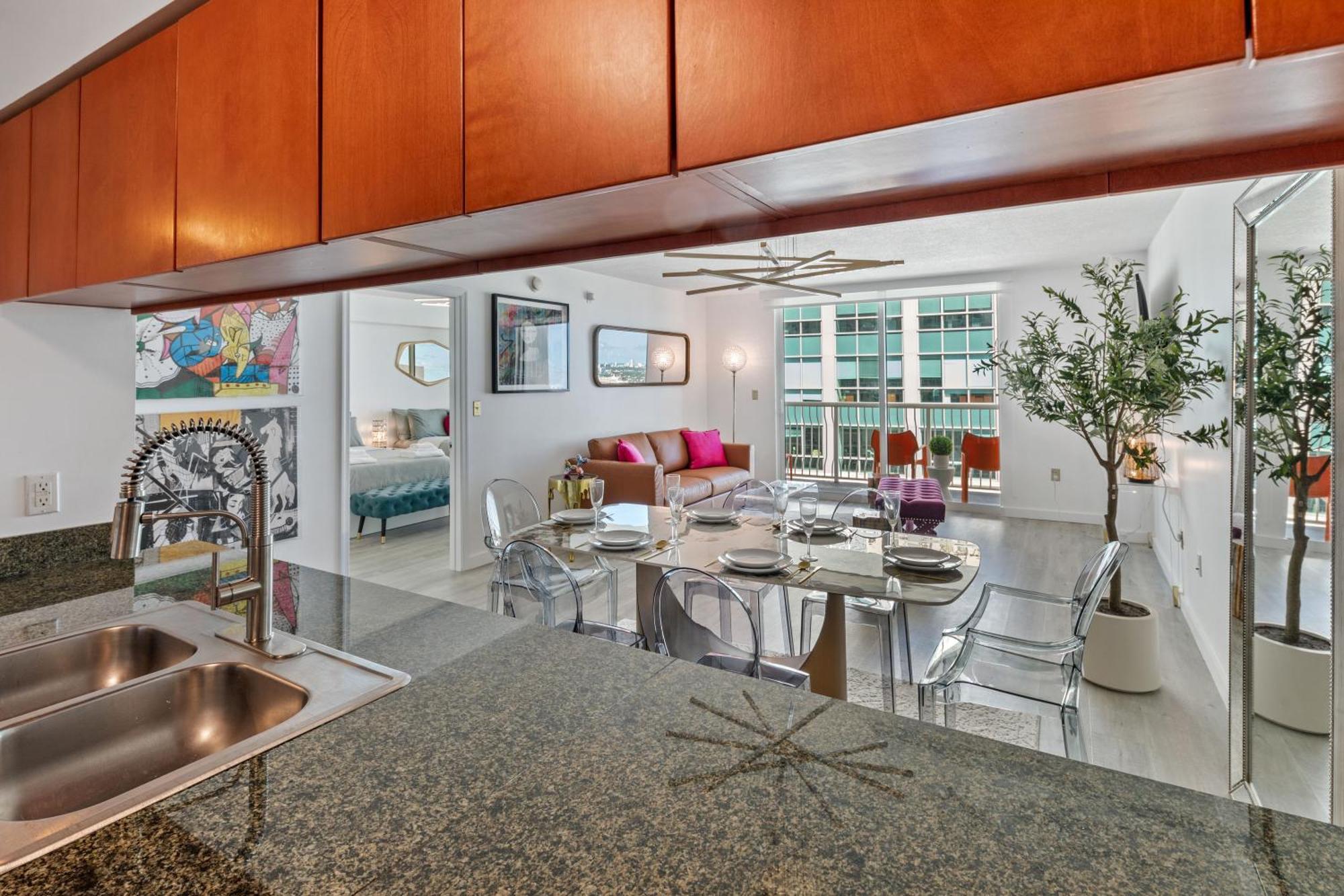 Oceanside Penthouse Apartment In Brickell Miami, Pool, Free Parking Exteriér fotografie
