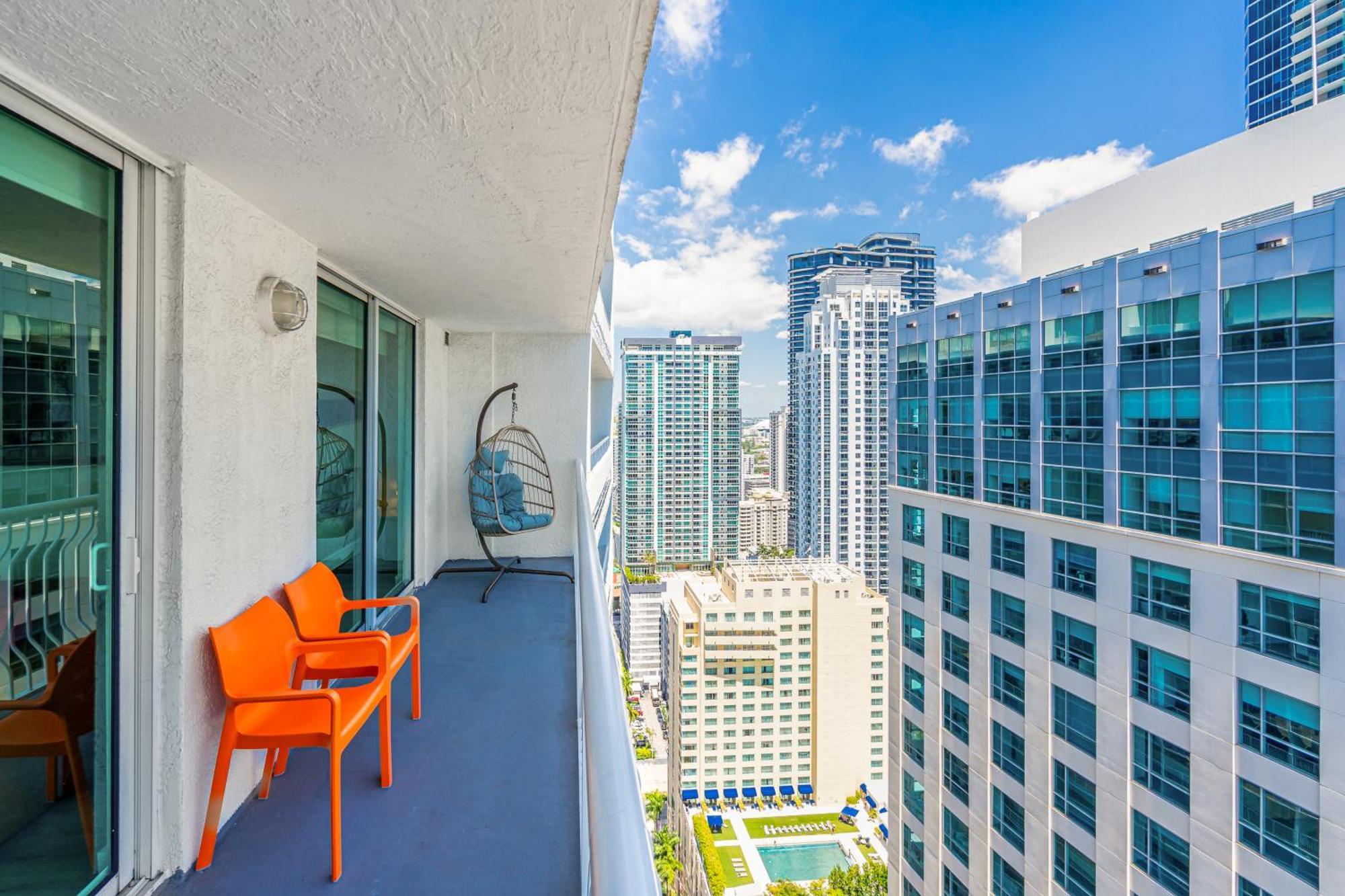 Oceanside Penthouse Apartment In Brickell Miami, Pool, Free Parking Exteriér fotografie