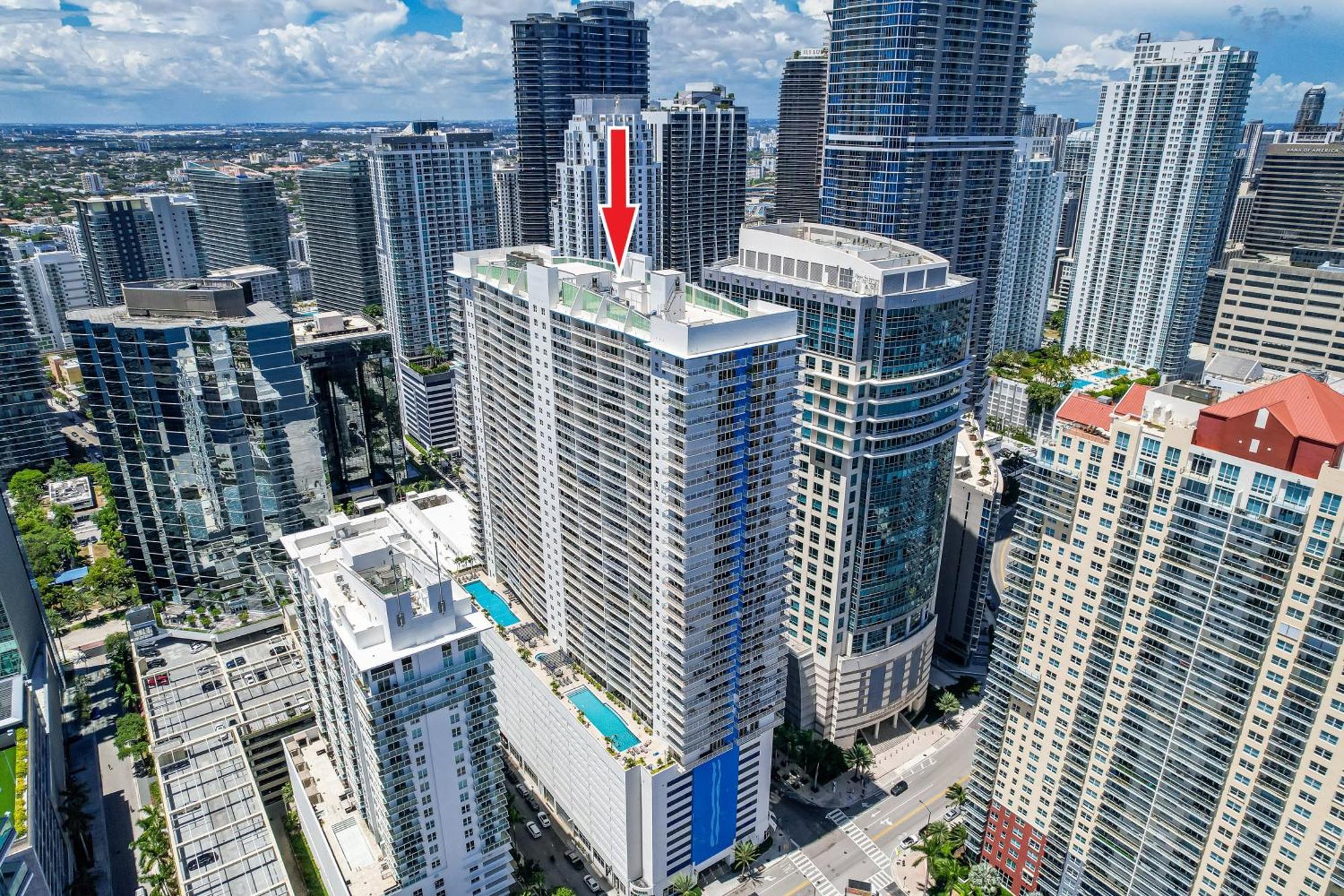 Oceanside Penthouse Apartment In Brickell Miami, Pool, Free Parking Exteriér fotografie
