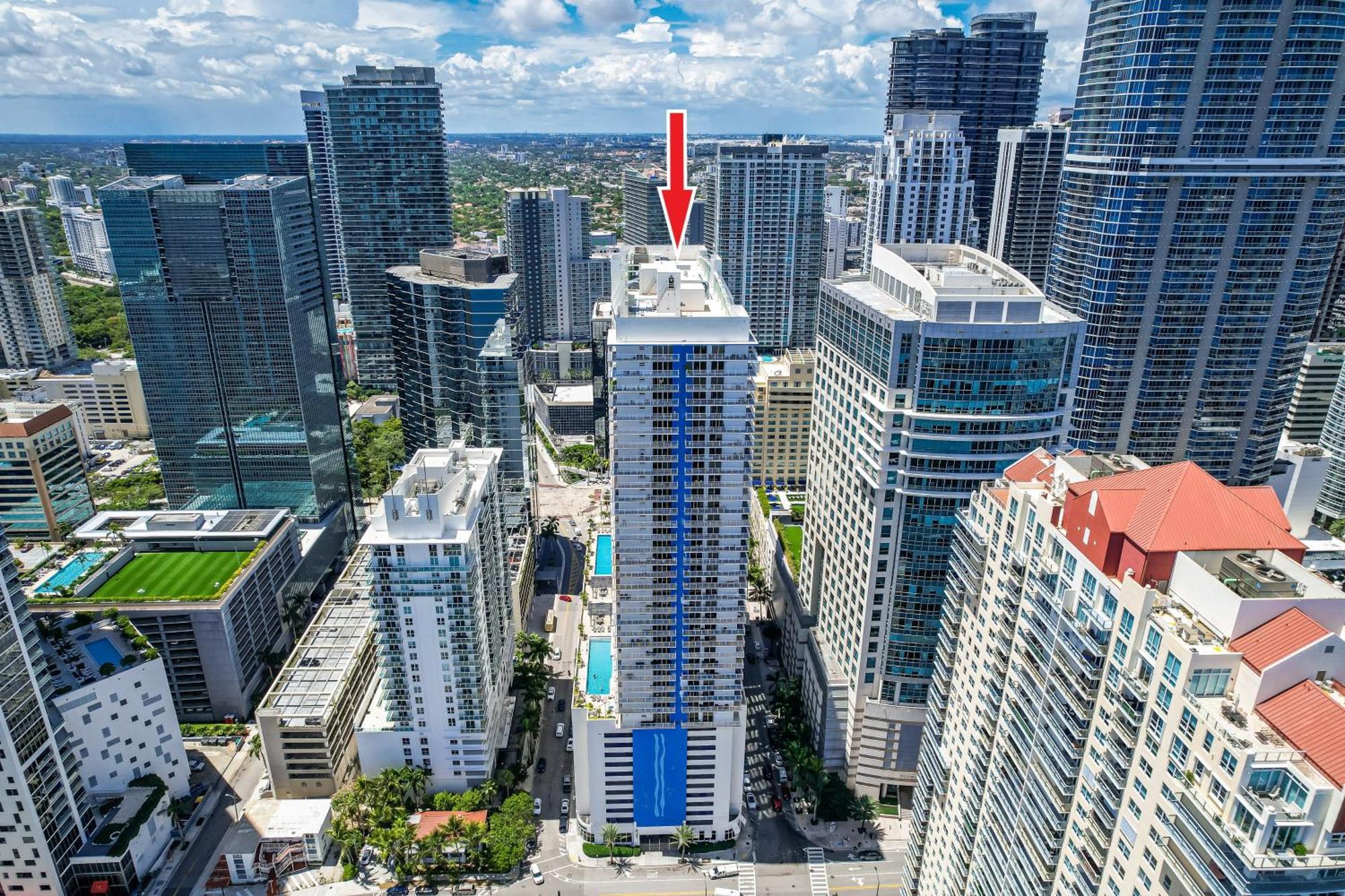 Oceanside Penthouse Apartment In Brickell Miami, Pool, Free Parking Exteriér fotografie